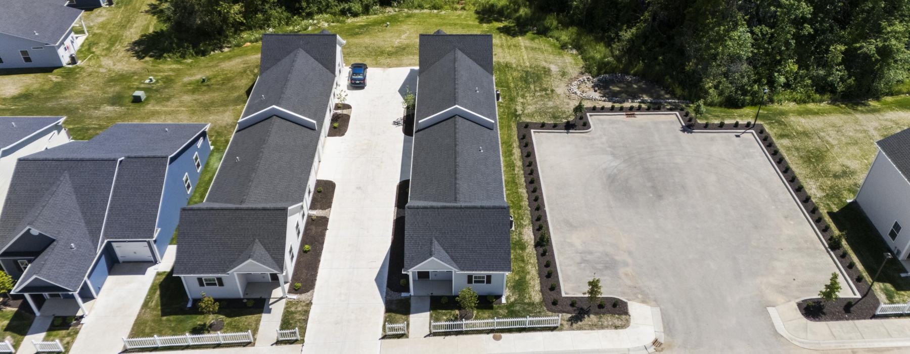 rows of home at Foxtail Commons